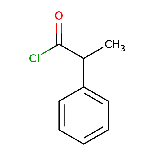 CC(c1ccccc1)C(=O)Cl