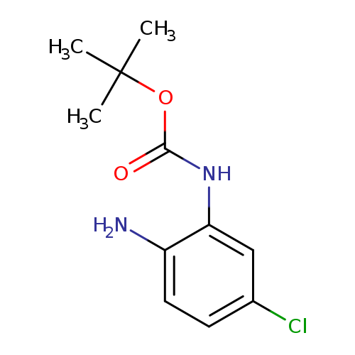 O=C(Nc1cc(Cl)ccc1N)OC(C)(C)C