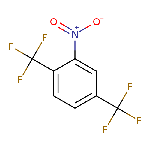 [O-][N+](=O)c1cc(ccc1C(F)(F)F)C(F)(F)F