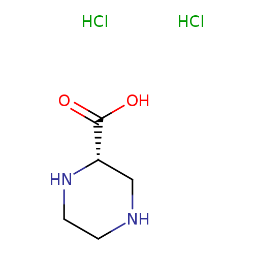 OC(=O)[C@H]1NCCNC1.Cl.Cl