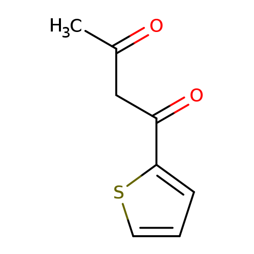 CC(=O)CC(=O)c1cccs1