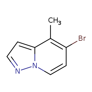Brc1ccn2c(c1C)ccn2
