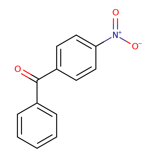 O=C(c1ccccc1)c1ccc(cc1)[N+](=O)[O-]