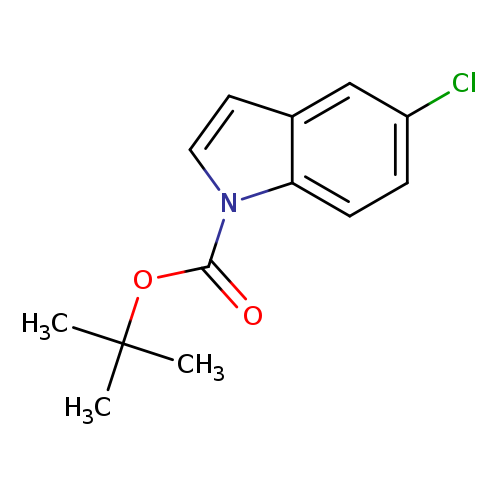 Clc1ccc2c(c1)ccn2C(=O)OC(C)(C)C