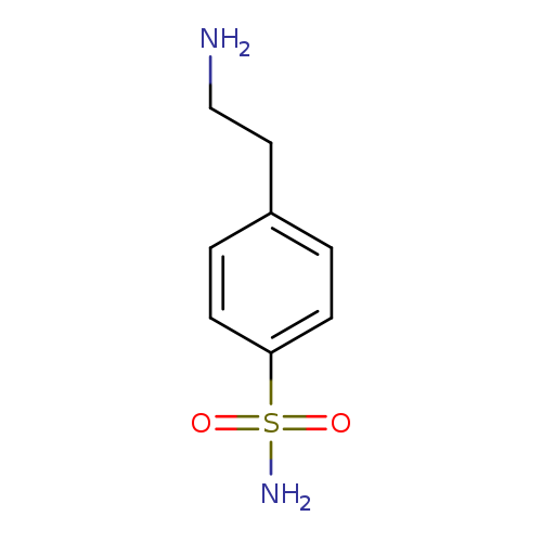 NCCc1ccc(cc1)S(=O)(=O)N