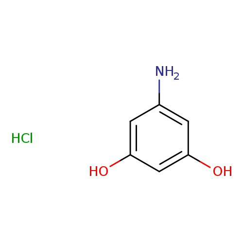 Nc1cc(O)cc(c1)O.Cl