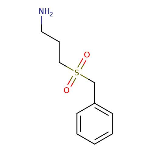 NCCCS(=O)(=O)Cc1ccccc1