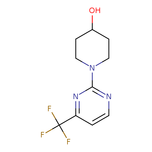 OC1CCN(CC1)c1nccc(n1)C(F)(F)F