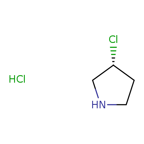 Cl[C@H]1CNCC1.Cl