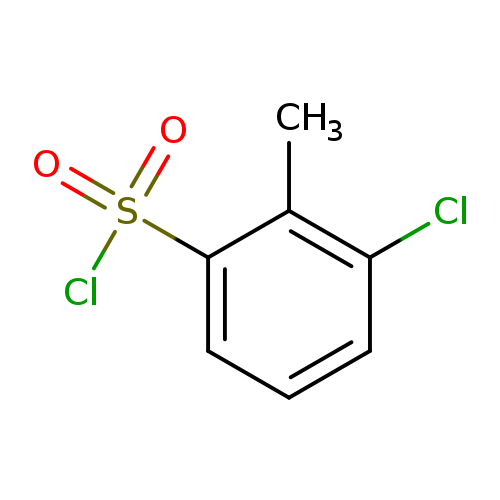 Clc1cccc(c1C)S(=O)(=O)Cl