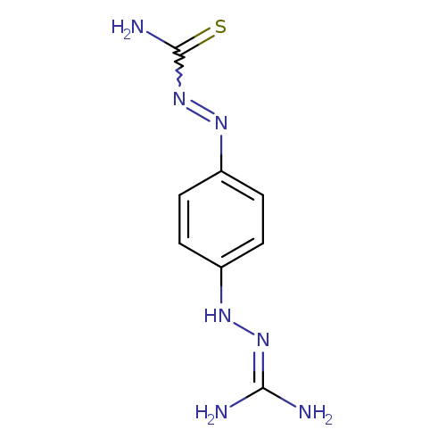 NC(=NNc1ccc(cc1)N=NC(=S)N)N