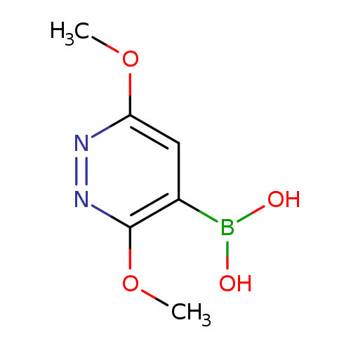 COc1nnc(c(c1)B(O)O)OC