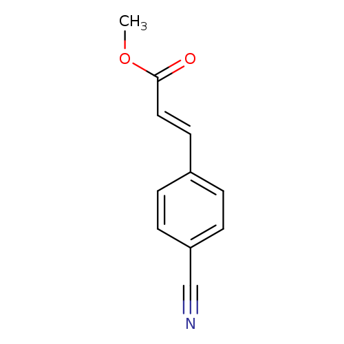 COC(=O)/C=C/c1ccc(cc1)C#N