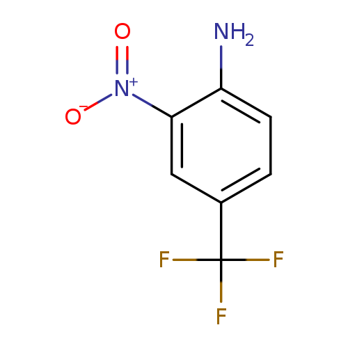 [O-][N+](=O)c1cc(ccc1N)C(F)(F)F