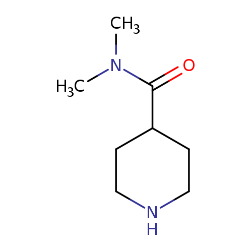 CN(C(=O)C1CCNCC1)C