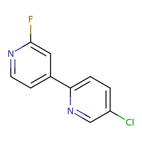 Clc1ccc(nc1)c1ccnc(c1)F
