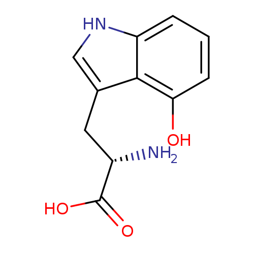 OC(=O)[C@H](Cc1c[nH]c2c1c(O)ccc2)N