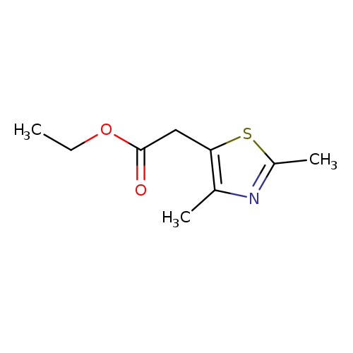 CCOC(=O)Cc1sc(nc1C)C