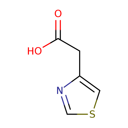 OC(=O)Cc1cscn1