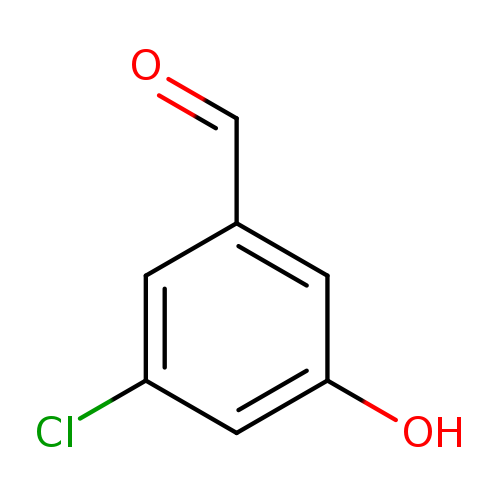 O=Cc1cc(O)cc(c1)Cl