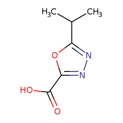 CC(c1nnc(o1)C(=O)O)C