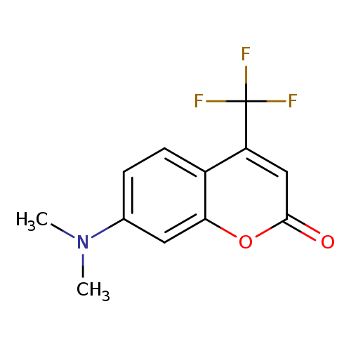 O=c1oc2cc(ccc2c(c1)C(F)(F)F)N(C)C