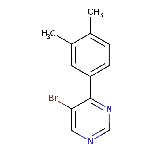 Brc1cncnc1c1ccc(c(c1)C)C