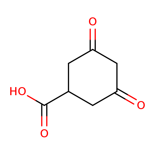 O=C1CC(=O)CC(C1)C(=O)O