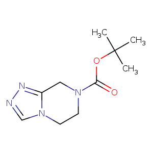 O=C(N1CCn2c(C1)nnc2)OC(C)(C)C