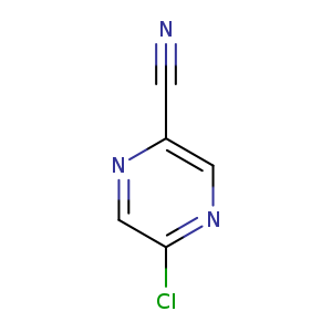 Clc1cnc(cn1)C#N
