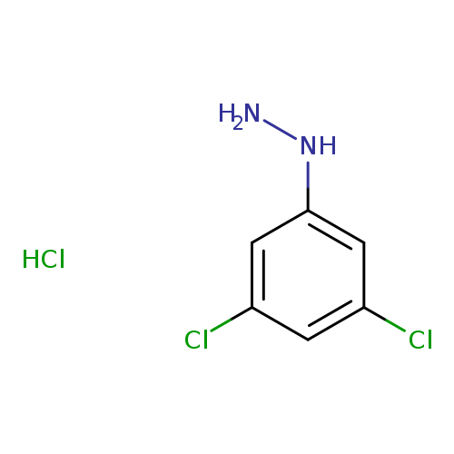 NNc1cc(Cl)cc(c1)Cl.Cl