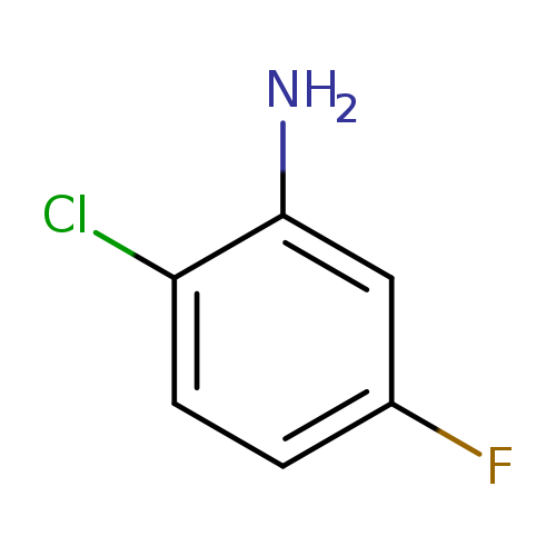 Fc1ccc(c(c1)N)Cl