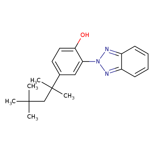 Oc1ccc(cc1n1nc2c(n1)cccc2)C(CC(C)(C)C)(C)C