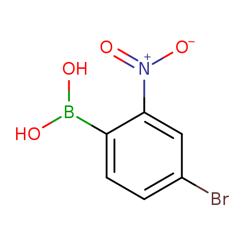 Brc1ccc(c(c1)[N+](=O)[O-])B(O)O