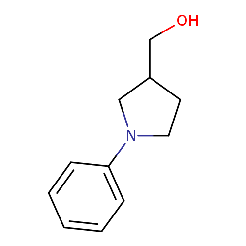 OCC1CCN(C1)c1ccccc1