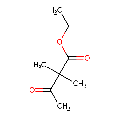 CCOC(=O)C(C(=O)C)(C)C