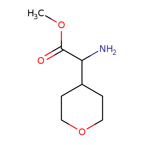 COC(=O)C(C1CCOCC1)N