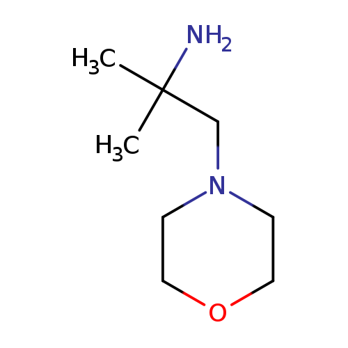 CC(CN1CCOCC1)(N)C