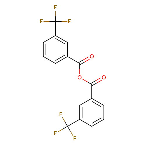 O=C(c1cccc(c1)C(F)(F)F)OC(=O)c1cccc(c1)C(F)(F)F