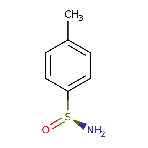 Cc1ccc(cc1)[S@](=O)N