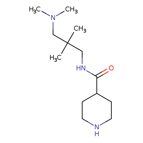 CN(CC(CNC(=O)C1CCNCC1)(C)C)C