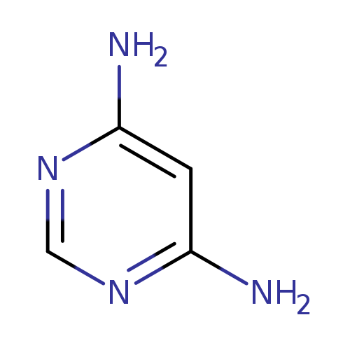 Nc1ncnc(c1)N