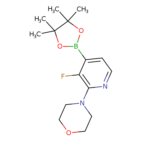 Fc1c(nccc1B1OC(C(O1)(C)C)(C)C)N1CCOCC1