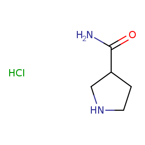 NC(=O)C1CNCC1.Cl