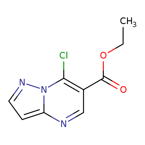 CCOC(=O)c1cnc2n(c1Cl)ncc2