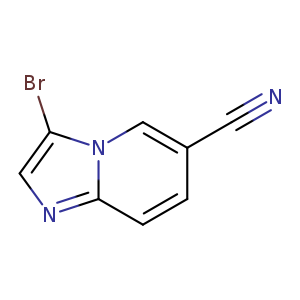 Brc1cnc2n1cc(cc2)C#N