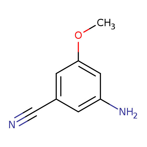 COc1cc(C#N)cc(c1)N