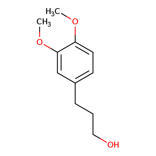 OCCCc1ccc(c(c1)OC)OC