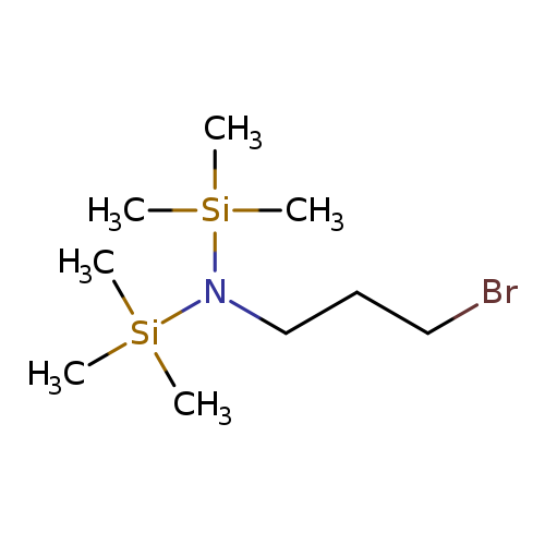 BrCCCN([Si](C)(C)C)[Si](C)(C)C