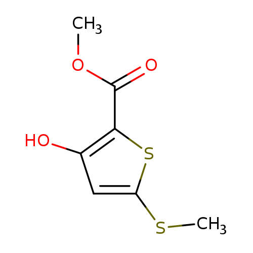 COC(=O)c1sc(cc1O)SC